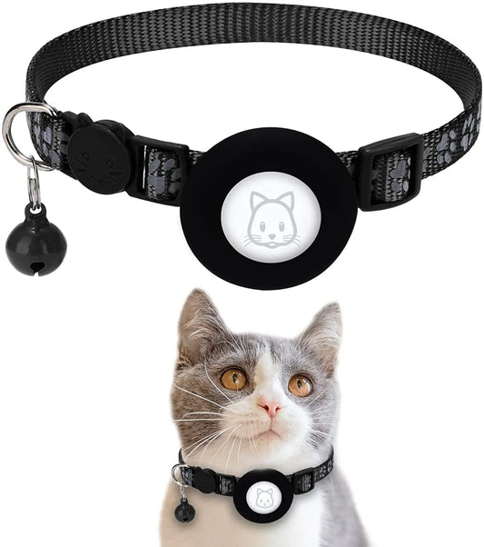 Airtag Case Cat Collar With Bell