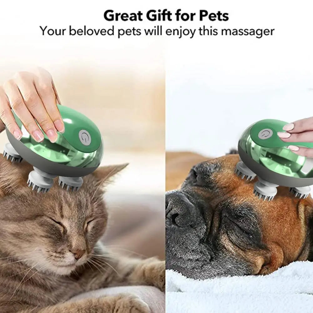 Waterproof Cat Massager