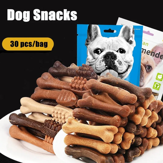 230g Dog Snacks Molar Rod Cleaning Teeth Sticks Milk Chicken Beef Mixed Tastes Calcium Supplement Pet Snacks Dog Training Food